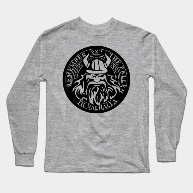 Remember the Fallen Long Sleeve T-Shirt by Lifeline/BoneheadZ Apparel